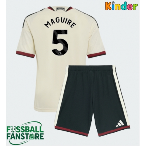 Manchester United Harry Maguire #5 Replik 3rd trikot Kinder 2026-27 Kurzarm (+ Kurze Hosen)